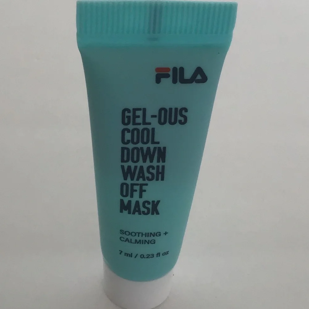 FILA GEL-OUS COOL DOWN FACE MASK NWT DELUXE SAMPLE SIZE